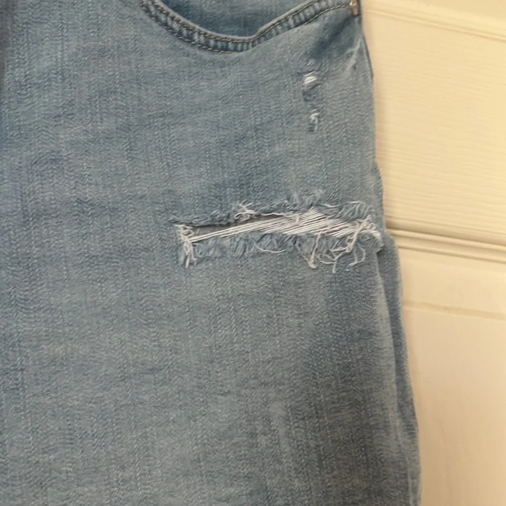Women Seven Denim Distressed Shorts - Picture 7 of 12